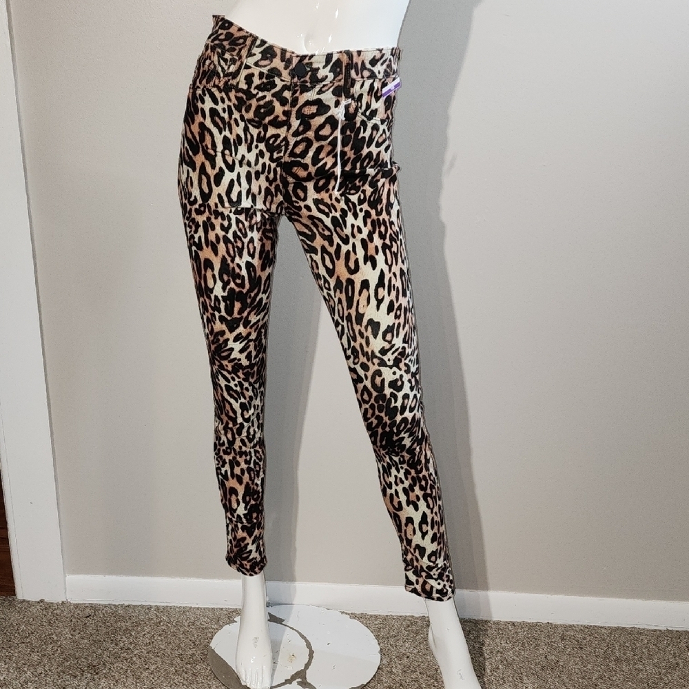 AG Adriano Goldschmied Leopard Print Leggings